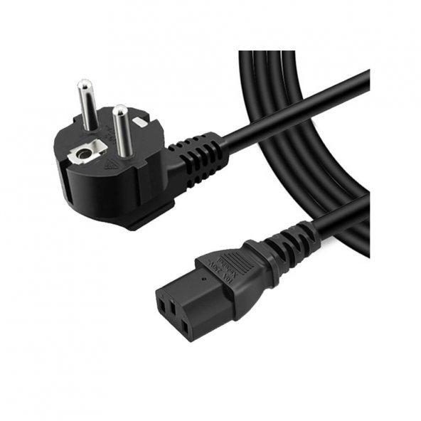 Bilgisayar Pc Kasa Monitör Için Power Güç Kablosu 3 Metre ürün görseli