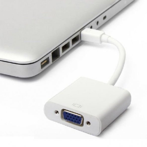 Mini Displayport To Vga Kablo Macbook Pro Air Monitör Çevirici - 2