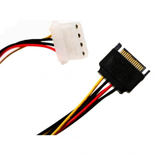 Sata Erkek To 4 Pin Molex Ide Çevirici-Dönüştürücü Kablo - 20Cm 519136944
