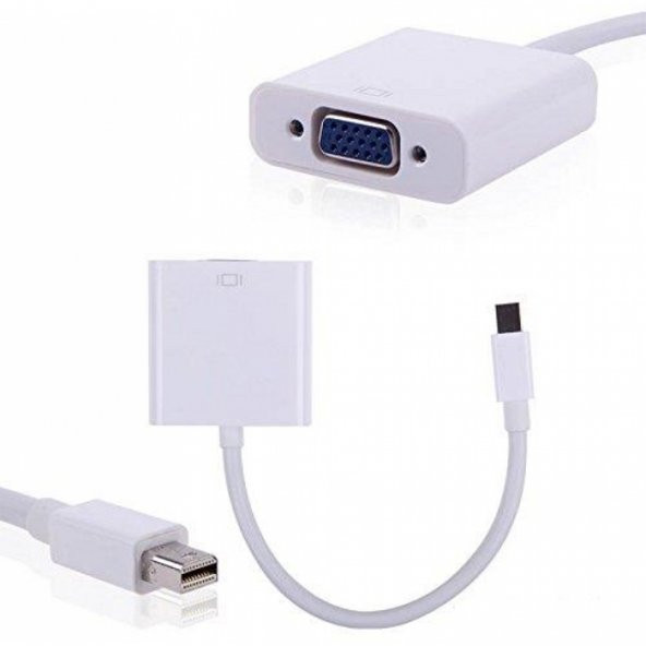 Mini Displayport To Vga Kablo Macbook Pro Air Monitör Çevirici - 4