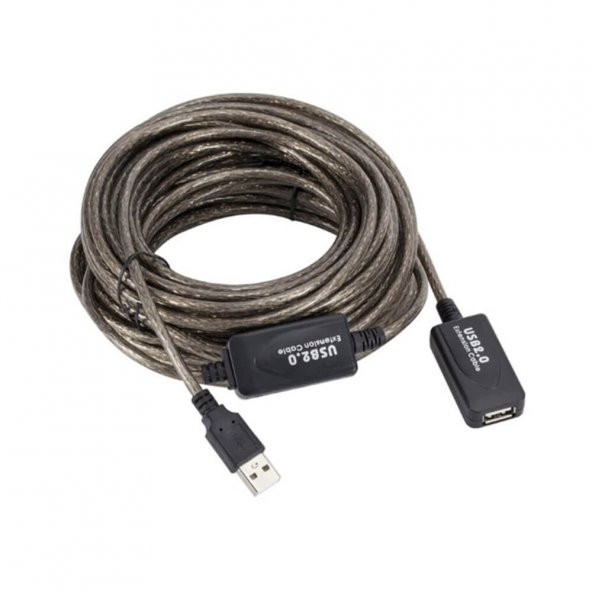 5M Metre Usb Uzatma Kablosu Güçlendirilmiş Çipli Usb Uzatma Kablo - Resim 8