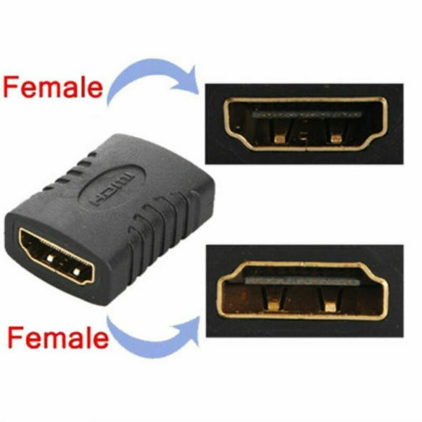 Hdmi Dişi Dişi Kablo Uzatma Uzatıcı Aparatı Ara Çevirici 519136551 - Resim 4