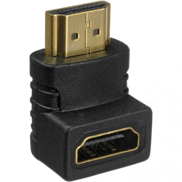 Turbosepet Hdmi Dirsek 90 Adaptörü Hdmi Erkek Dişi - Hdmi L Çevirici Uzatma - Resim 8