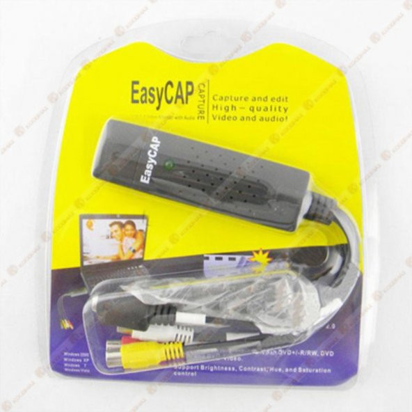Turbosepet Easycap Capture Kamera Uydu Tv Den Kayıt Pc Video Usb Kaydetme - 3