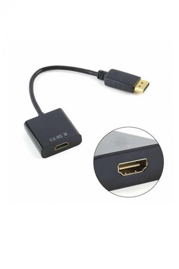 Displayport To Hdmi Dönüştürücü Adaptör DP Display Port Çevirici - 11