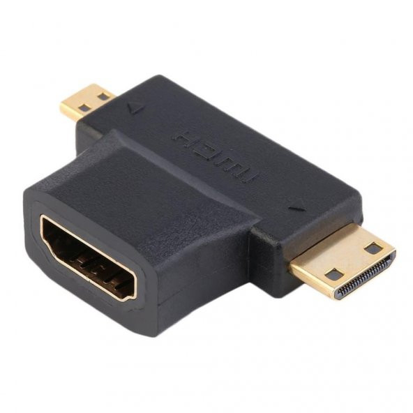 Mini - Micro Hdmi Çevirici Dönüştürücü Adaptör 519136055 - 3