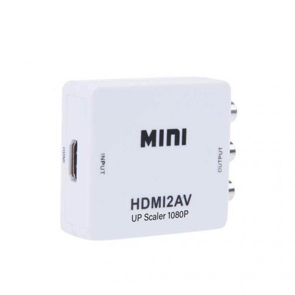 Hdmi To Rca 1080P Tos Av Çevirici Dönüştürücü Tv Tüplü Televizyon 519135968