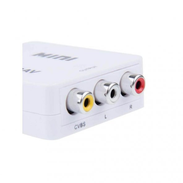 Hdmi To Rca 1080P Tos Av Çevirici Dönüştürücü Tv Tüplü Televizyon 519135968 - 4