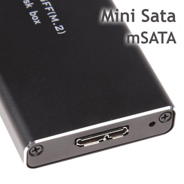 Mini Sata Msata Ssd Usb 3.0 Harddisk Kutusu Harici Msata Kut... - 6