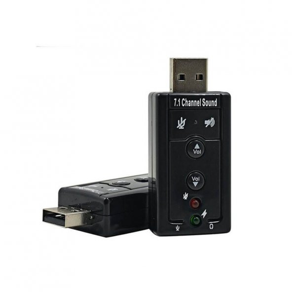 Wozlo 7.1 Virtual 3D USB Ses Kartı - Resim 2