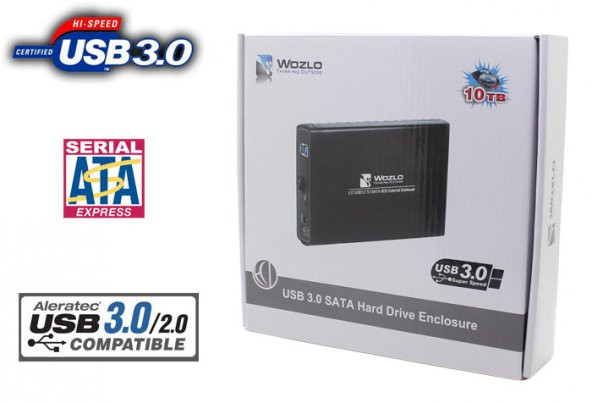 Wozlo 3.5 İnç Usb 3.0 Harici Sata Harddisk Kutusu Harici Hdd Kutu - 2
