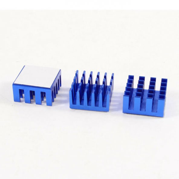 Chipset Ram Anakart Ekran Kartı Soğutucu Mini Alüminyum - 5