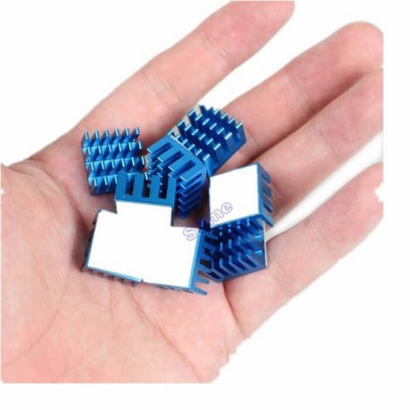 Chipset Ram Anakart Ekran Kartı Soğutucu Mini Alüminyum - 7