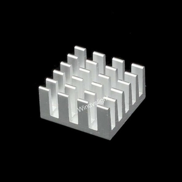 Arduino Raspberry Pi Ps Xbox360 Ram Aliminyum Soğutucu Gri - Resim 3