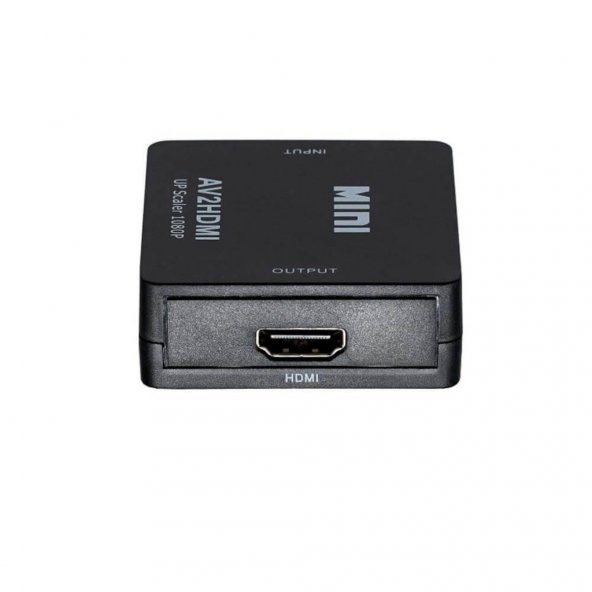 Scart Rca Lale Tos To Hdmi Çevirici Dönüştürücü Converter Siyah 519134600 - 2