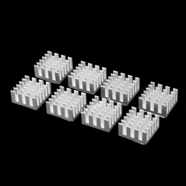 Arduino Raspberry Pi Ps Xbox360 Ram Aliminyum Soğutucu Gri - Resim 6