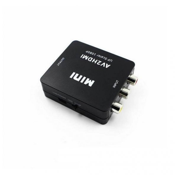 Scart Rca Lale Tos To Hdmi Çevirici Dönüştürücü Converter Siyah 519134600 - 3