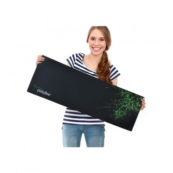 Razer Goliathus Oyuncu Mouse Pad 90 x 30 CM - XXL Büyük Boy Kaymaz Taban Su Tutmaz - 3