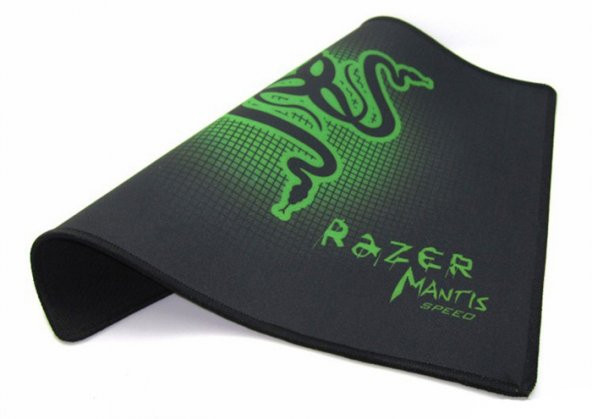 Razer Mouse Pad Siyah Yeşil Desenli Oyuncu Mouse Pad 25-21Cm - Resim 5