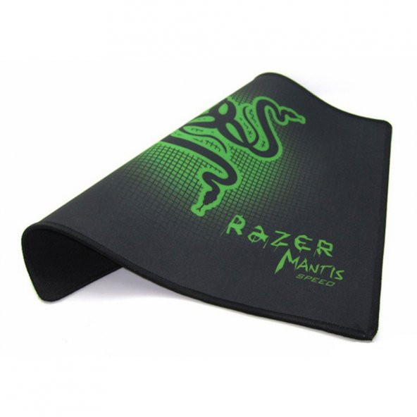 Razer Mouse Pad Siyah Yeşil Desenli Oyuncu Mouse Pad 25-21Cm - Resim 6