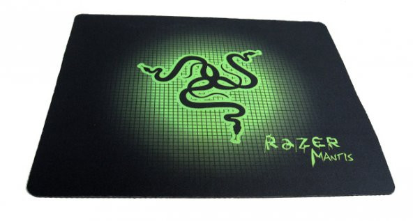 Razer Mouse Pad Siyah Yeşil Desenli Oyuncu Mouse Pad 25-21Cm - Resim 7
