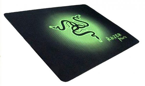 Razer Mouse Pad Siyah Yeşil Desenli Oyuncu Mouse Pad 25-21Cm - Resim 8