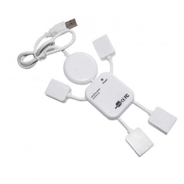 Usb Hub Çoklayıcı 4 Port Usb Çoğaltıcı Bebek Adam