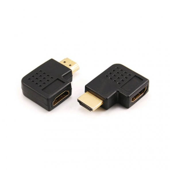90 Derece Hdmi Uzatma Çevirici Dirsek Adaptör Sağ Açili 519134295 - Resim 4