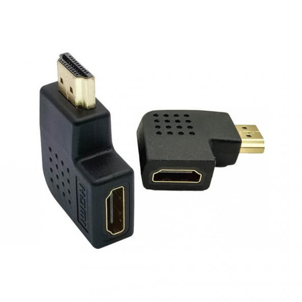 90 Derece Hdmi Uzatma Çevirici Dirsek Adaptör Sağ Açili 519134295 - Resim 5