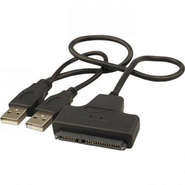 2.5 İnç Sata Harddisk Çevirici Kablo Usb 2.0 + Koruma Kutusu - 10
