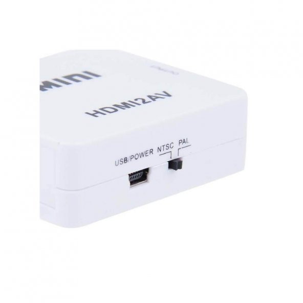 Hdmi To Rca Tos Av Scart Çevirici Gerçek 1080P Hdmı Çıkıştan Tvye - Resim 2