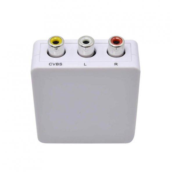 Hdmi To Rca Tos Av Scart Çevirici Gerçek 1080P Hdmı Çıkıştan Tvye - Resim 6