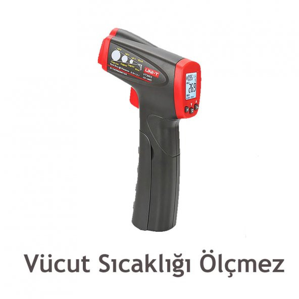 Unı-t Ut300s Lazer Termometre Kızılötesi Temassız Sıcaklık Ölçer N11.523