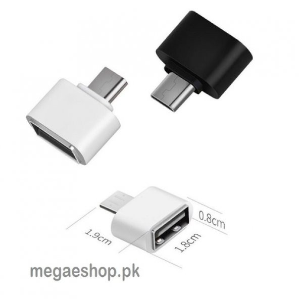 Micro Usb Otg Adaptör Samsung Sony Lg Htc Mikro Usb Otg Beyaz (519132802) - Resim 4