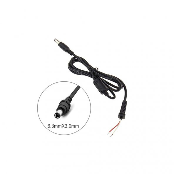 Toshiba Laptop Notebook Adaptör Tamir Kablosu - 6.3*3.0Mm 519132450