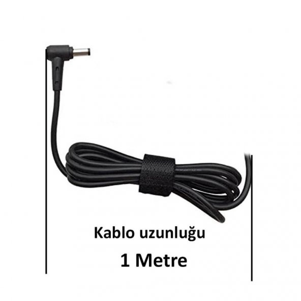 Turbosepet Asus Toshiba Casper Notebook Tamir Kablosu 5.5*2.5Mm - L Model - Resim 4