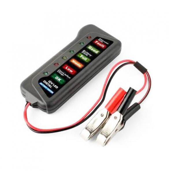 Akü Test Cihazı 12V Batarya Test Cihazı - Akü Ölçme Cihazı N11.325