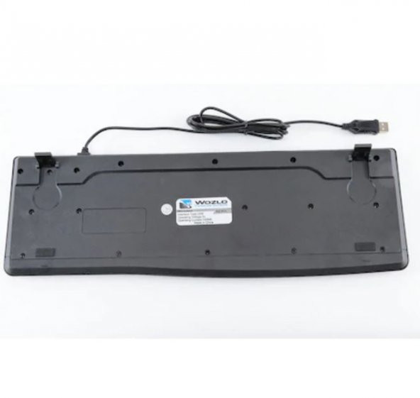 Wozlo WZ-803 Usb Kablolu Yumuşak Tuşlu Q Klavye - Resim 2