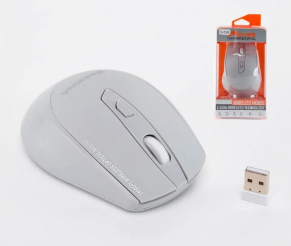 Indena G-529 6 Tuşlu 2400 DPI Kablosuz Oyuncu Mouse