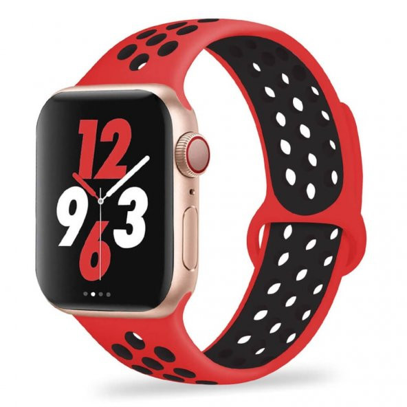 Apple Watch Nike Serisi 2 3 4 5 Silikon Kordon Kayış 38Mm 40Mm (519130248)