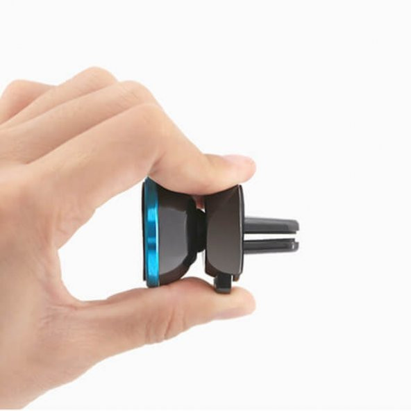 Araç Içi Telefon Tutucu Havalandırma Manyetik Hareketli - Siyah 519130120 - 7