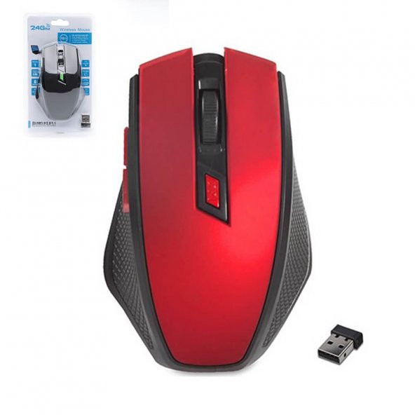 Wozlo WZ-2812 1600 DPI Ergonomik Wireless Kablosuz Optik Mouse