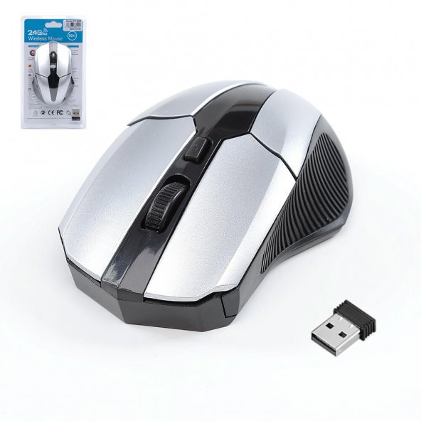 Wozlo WZ-6220 1600 DPI Ergonomik Wireless Optik Mouse