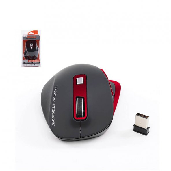 Indena G-526 2400 DPI - 6D Kablosuz Profesyonel Wireless Oyuncu Mouse