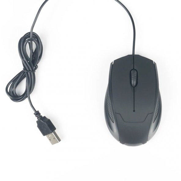 Kablolu Usb Optik Mouse 1600 Dpi Optic Maus Fare - Siyah 519129360