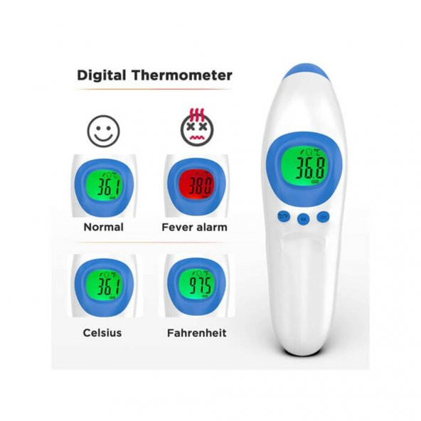 TG8818D Dijital Temassız Ateş Ölçer - 4