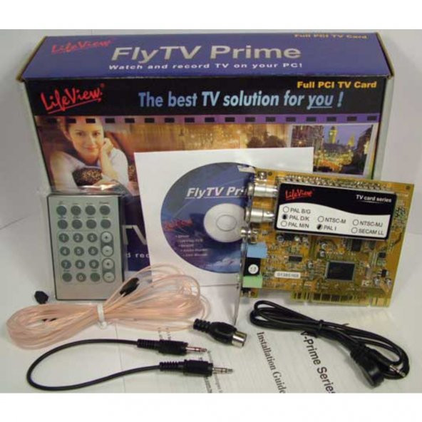 Lifeview Fly Tv Prime Tv Kartı Capture Kart Radyolu Tv Kartı 519129108 - 2