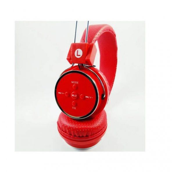 B05 Micro SD FM MP3 Katlanabilir Bluetooth Kulak Üstü Kulaklık - Resim 9