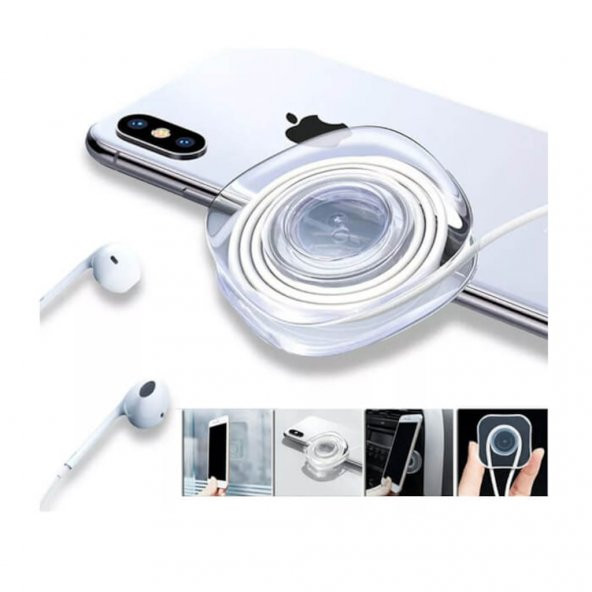 Çift Taraflı Yapışkanlı Yıkanabilir Slikon Jel Telefon Tutucu 519128367