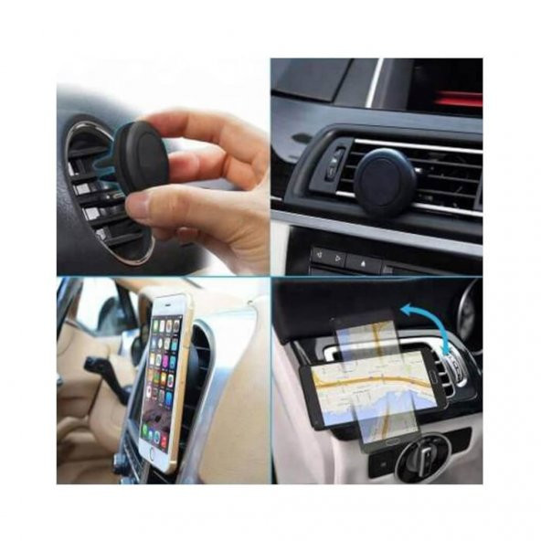Manyetik Mıknatıslı Havalandırma Araç Içi Telefon Tutucu 519128375 - 3